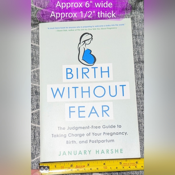 Birth Without Fear by January Harshe, top pregnancy & birth book, BNWT - Picture 15 of 15